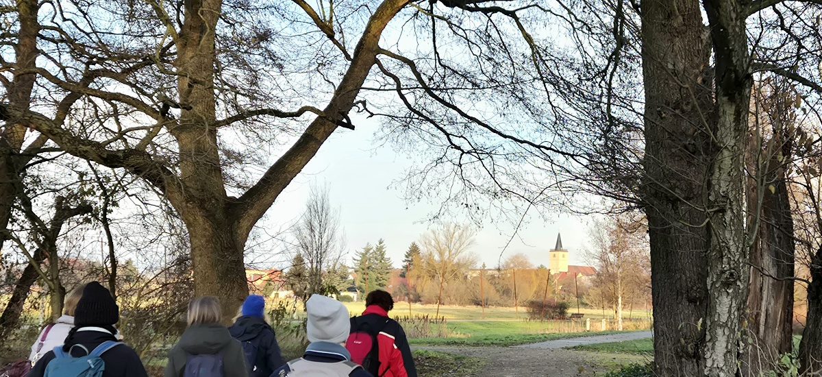 Nachlese: Wanderung zum Adventsmarkt in Beelitz