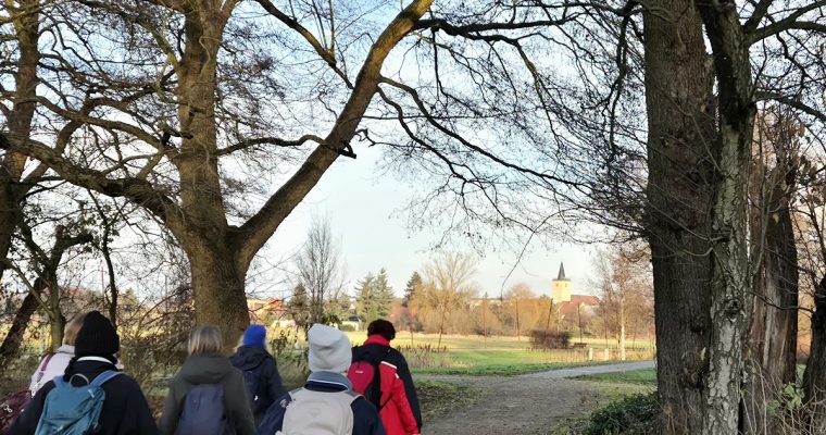 Nachlese: Wanderung zum Adventsmarkt in Beelitz